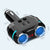 Car Cigarette Lighter Socket Splitter Dual