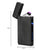 Black Electronic Dual Arc Lighter