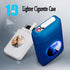 Metal Capacity Cigarette  Lighter