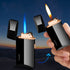 Two Flames Cigarette Lighter Gas Lighter