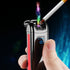 USB Lighter Double Arc Windproof Flameless